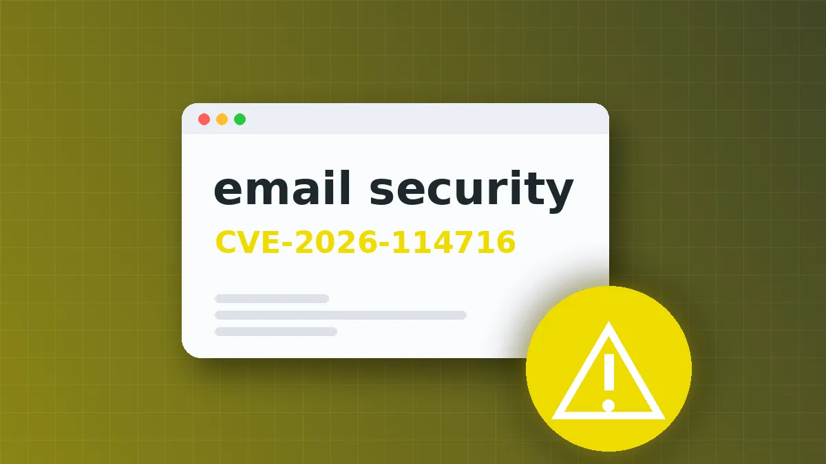 Roundcube Webmail Header Injection Flaw CVE-2026-114716 Rated High